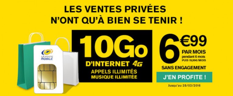 La Poste Mobile brade ses forfaits mobiles et fibre optique