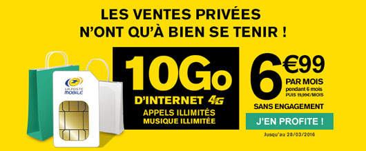 La Poste Mobile brade ses forfaits mobiles et fibre optique – C pas cher