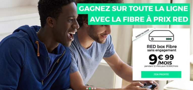 RED brade son offre internet à moins de 10€