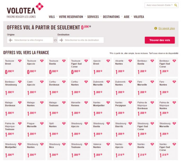 Supervolotea: à nouveau des billets à 1€ pendant quelques jours!