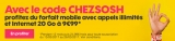 Derniers jours de promotion sur le forfait 20 Go de Sosh