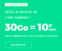Forfait RED 30Go, 10€/mois... à VIE !