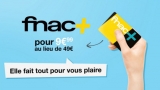 La carte FNAC+ à moins de 10 € en vente privée